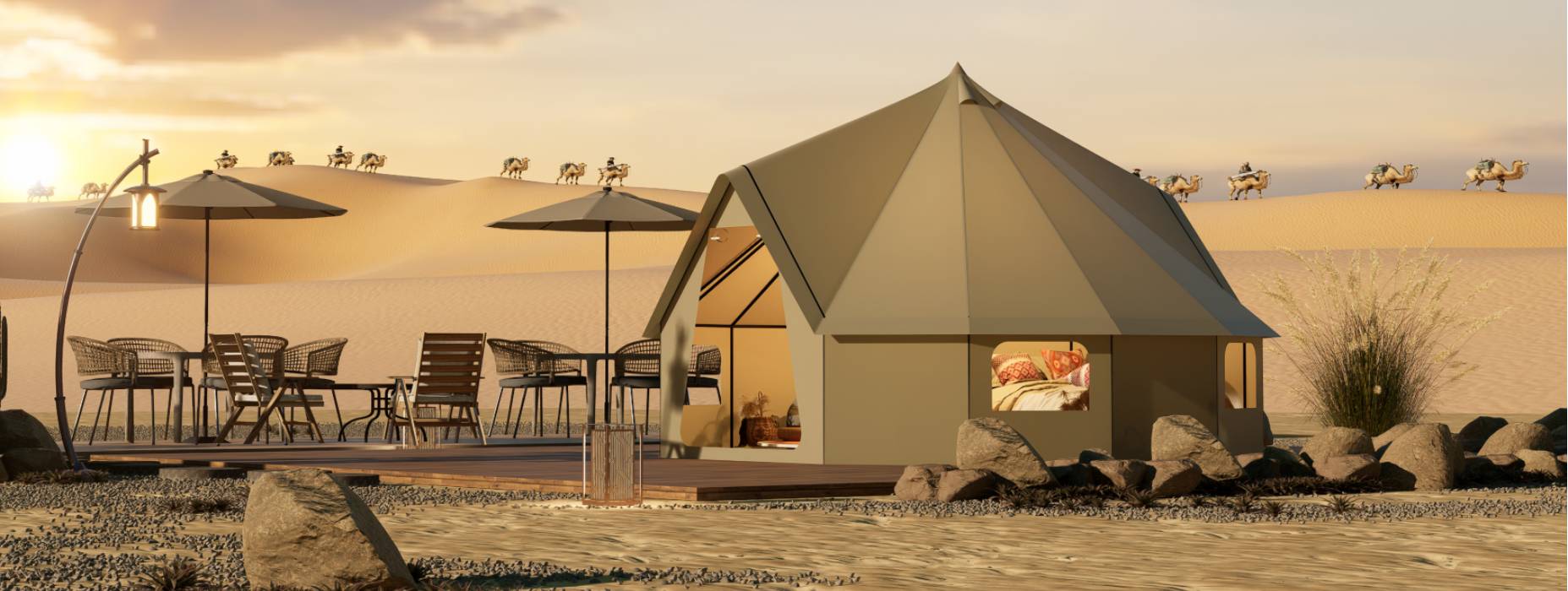 美兰区露营酒店帐篷产品